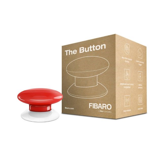 Nice Push-Control button, red (FGPB-101-3 ZW5 EU)-1