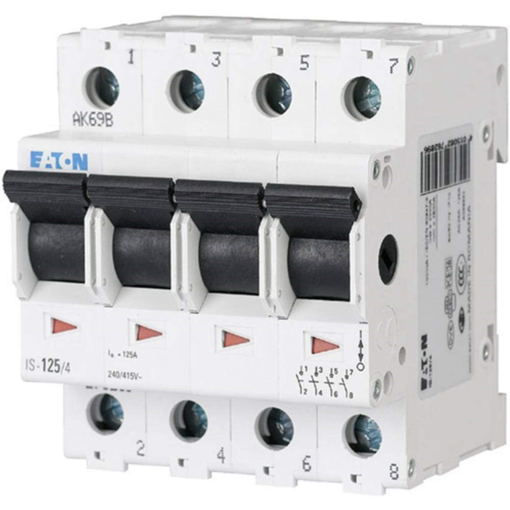 IS-100/4 modular isolating switch 100A 4NO 4P 4M 4