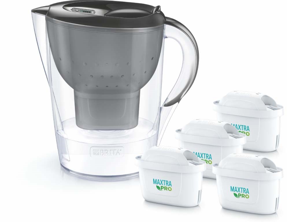 Brita Marella + 4 Maxtra Pro PP filter jug-0