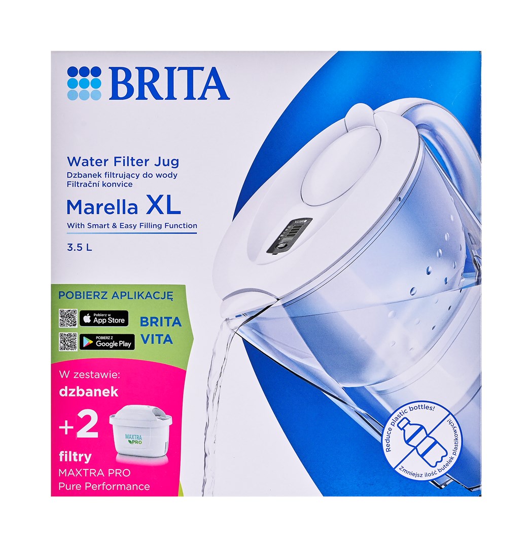 Brita Marella XL + 2 Maxtra Pro PP filter jug-0