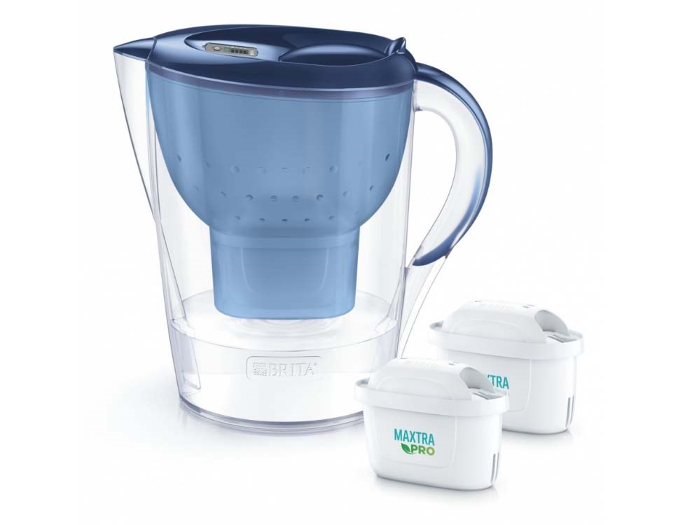 Vrč za filtriranje vode BRITA Marella XL plava boja (uključena 2 MAXTRA PRO filtera)-0