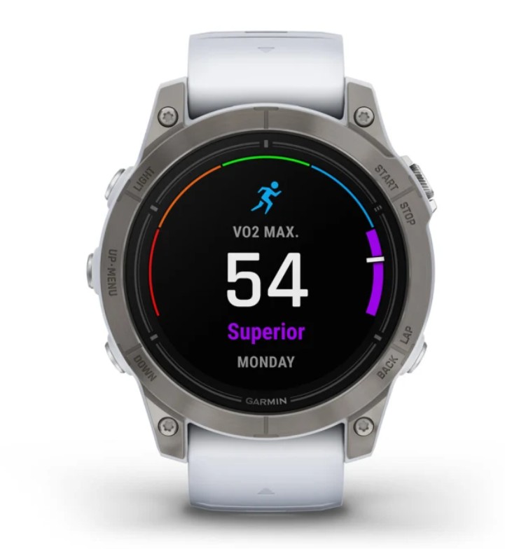 Pametni sat GARMIN Epix Pro (Gen 2) Sapphire 47mm Titanium Whitestone (bijela), 010-02803-21-2