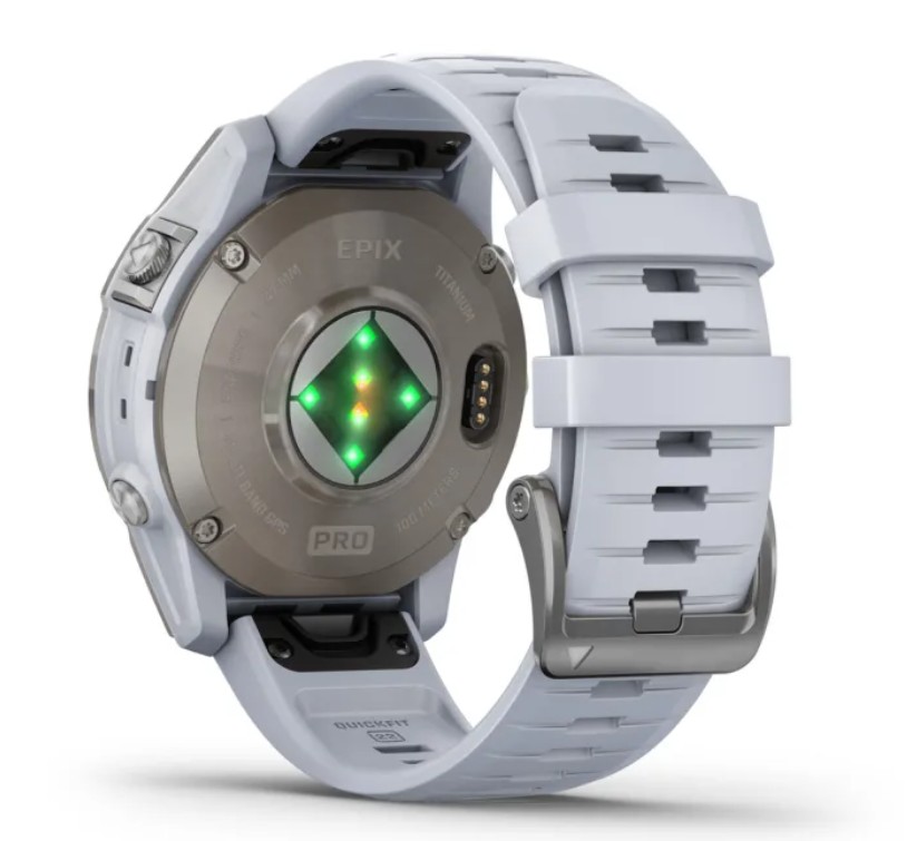 Pametni sat GARMIN Epix Pro (Gen 2) Sapphire 47mm Titanium Whitestone (bijela), 010-02803-21-4