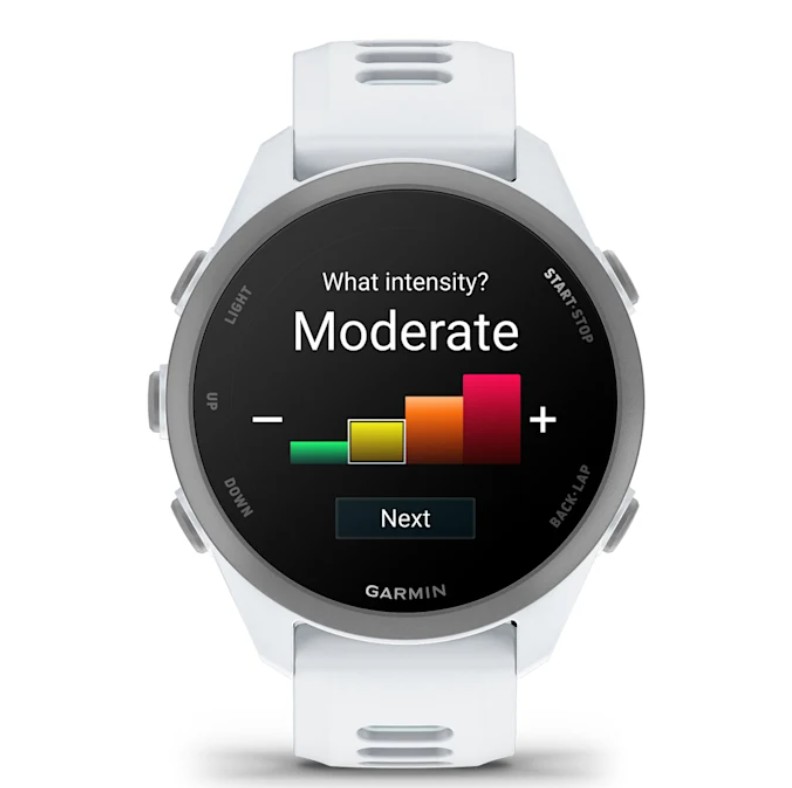 Pametni sat GARMIN Forerunner 170 Whitestone Cloud Blue (bijela) 43mm, 010-03920-01-2
