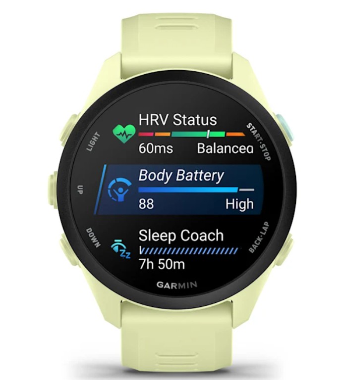 Pametni sat GARMIN Forerunner 70 Citron (žuta) 43mm, 010-04307-02-2