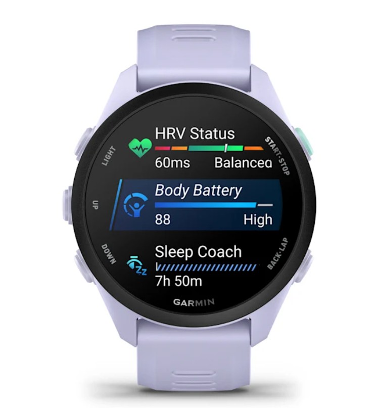Pametni sat GARMIN Forerunner 70 Cool Lavender (ljubičasta) 43mm, 010-04307-03-3