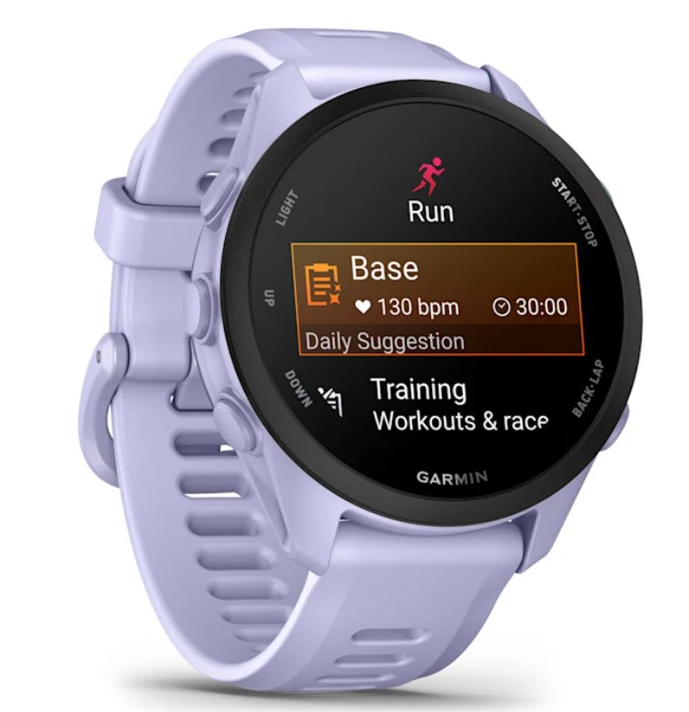 Pametni sat GARMIN Forerunner 70 Cool Lavender (ljubičasta) 43mm, 010-04307-03-2