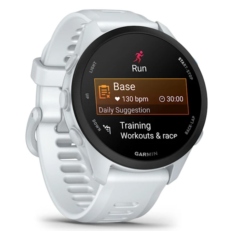 Pametni sat GARMIN Forerunner 70 Whitestone (bijela) 43mm, 010-04307-01-2