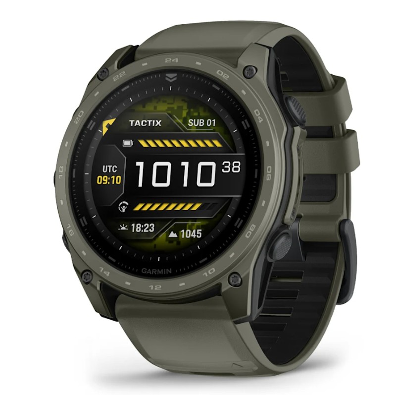 Pametni sat GARMIN Tactix 8 Cerakote AMOLED Sapphire Green (zelena), 010-04553-11