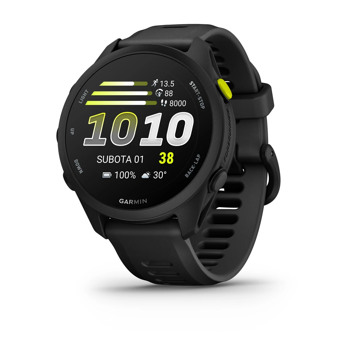 Pametni sat GARMIN Forerunner 70 Black (crna) 43mm, 010-04307-00