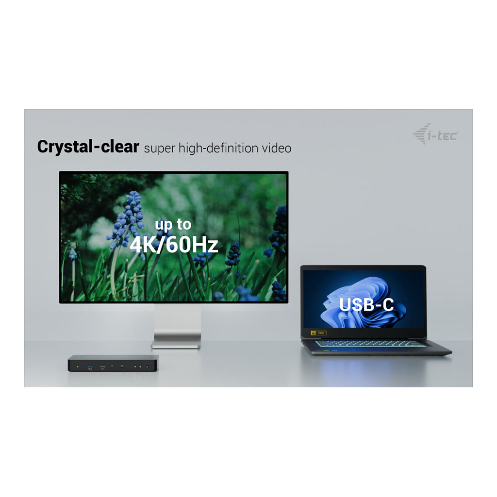 Docking stanica I-TEC Thunderbolt 4 Dual Display (2x DP, PD 90W)-8