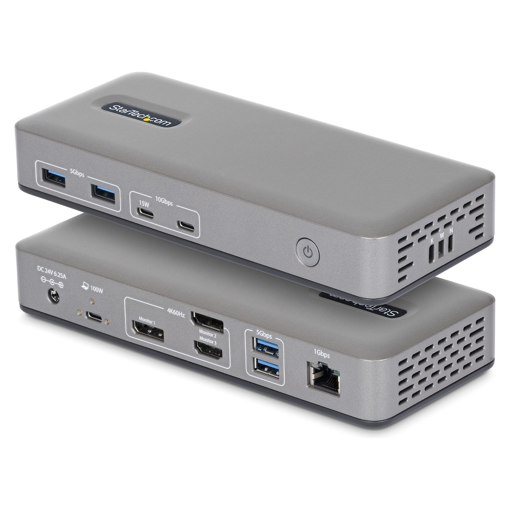 D StarTech 3X MONITOR USB-C DOCK 100W PD