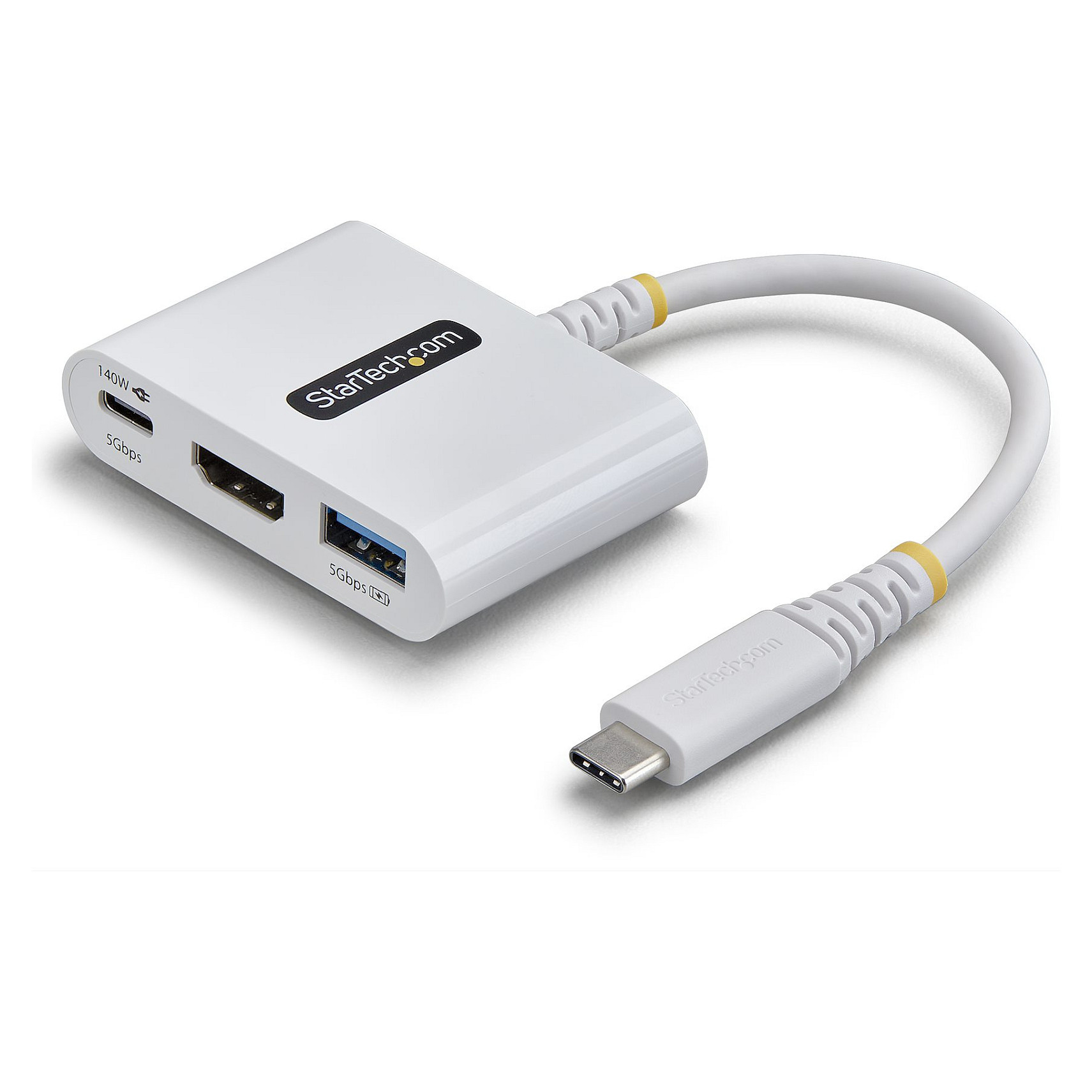 STARTECH USB-C multiport adapter 140C-USBC-DOCK (4K 60Hz HDMI, 140W PD, USB Hub)-0