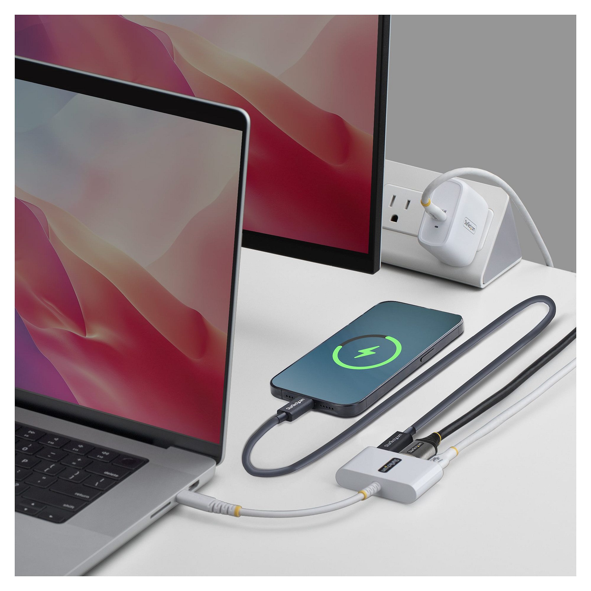 STARTECH USB-C multiport adapter 140C-USBC-DOCK (4K 60Hz HDMI, 140W PD, USB Hub)-5
