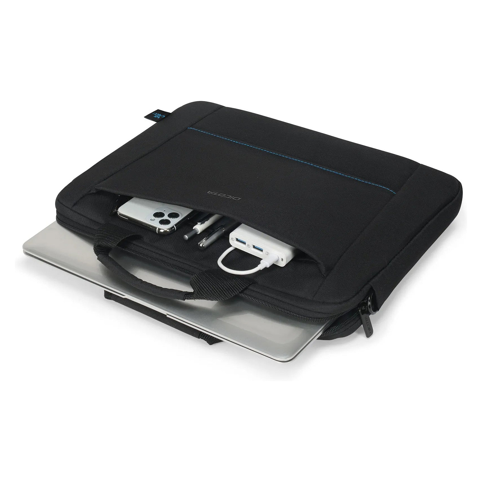 Torba za prijenosno računalo DICOTA Slim Case TWO (14-16") crna boja-4