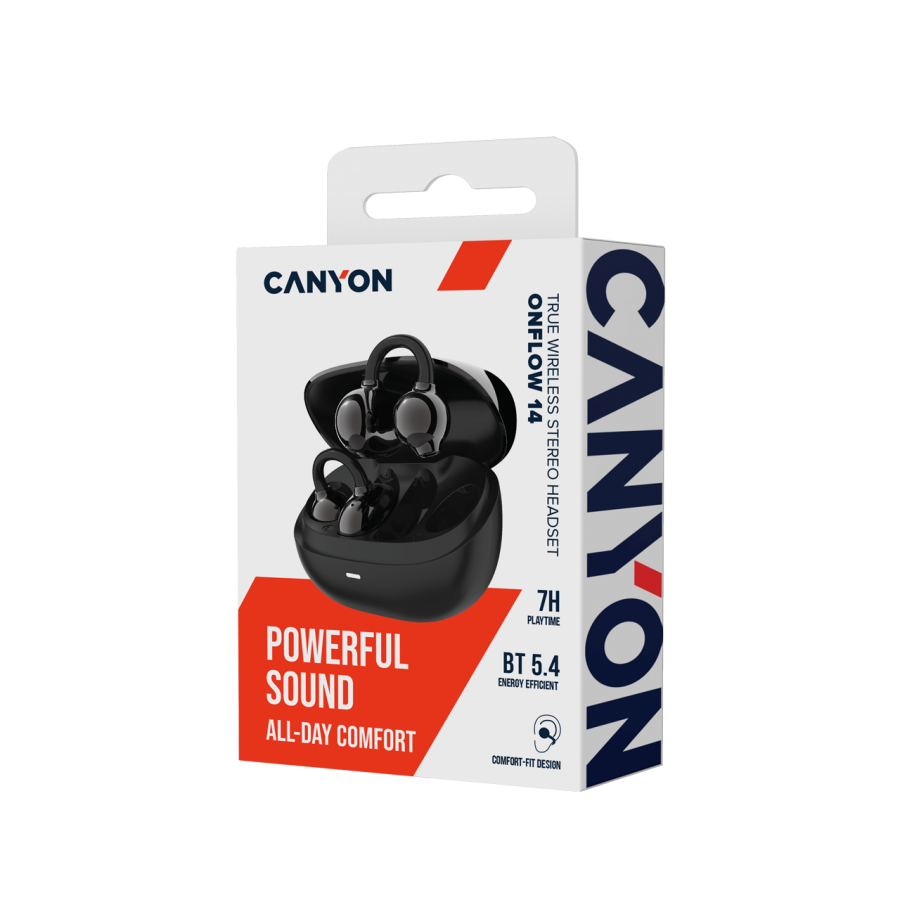 Slušalice CANYON OnFlow 14 (Bluetooth, mikrofon, IPX4, do 30h, crne)-4