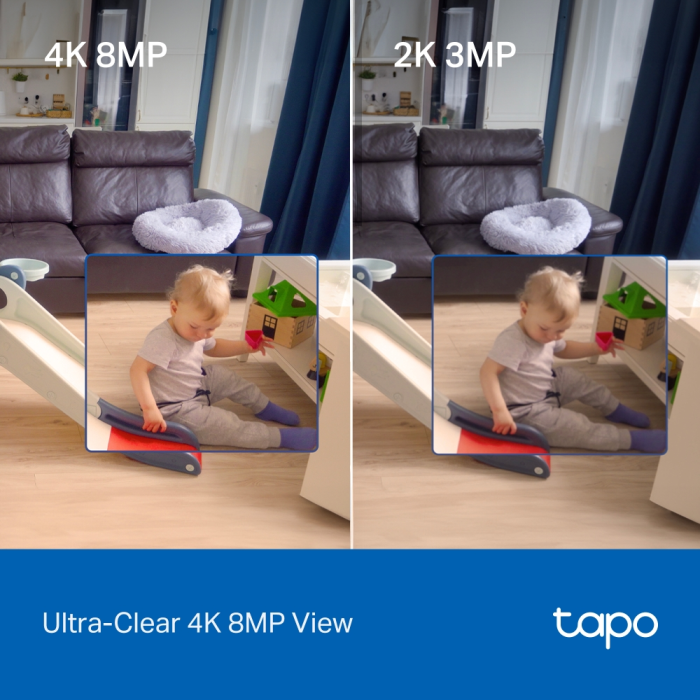 Nadzorna kamera TP-LINK Tapo C250 (4K, Pan/Tilt, AI)-11