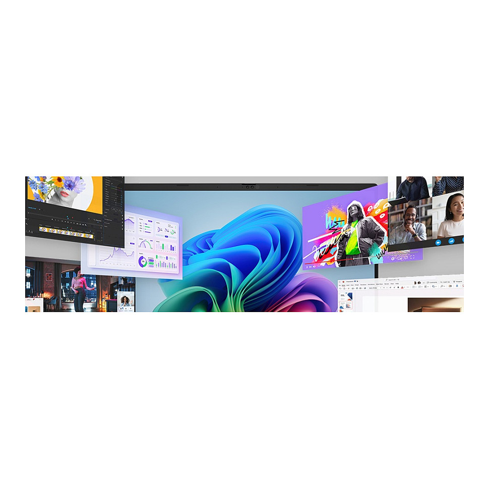 Laptop ASUS Vivobook S16 M3607GA-SH004W (16", OLED, WUXGA, AMD Ryzen AI 7 445, 32GB, 1TB SSD, AMD Radeon 840M, Windows 11 Home, DE tipkovnica, Siva)-8