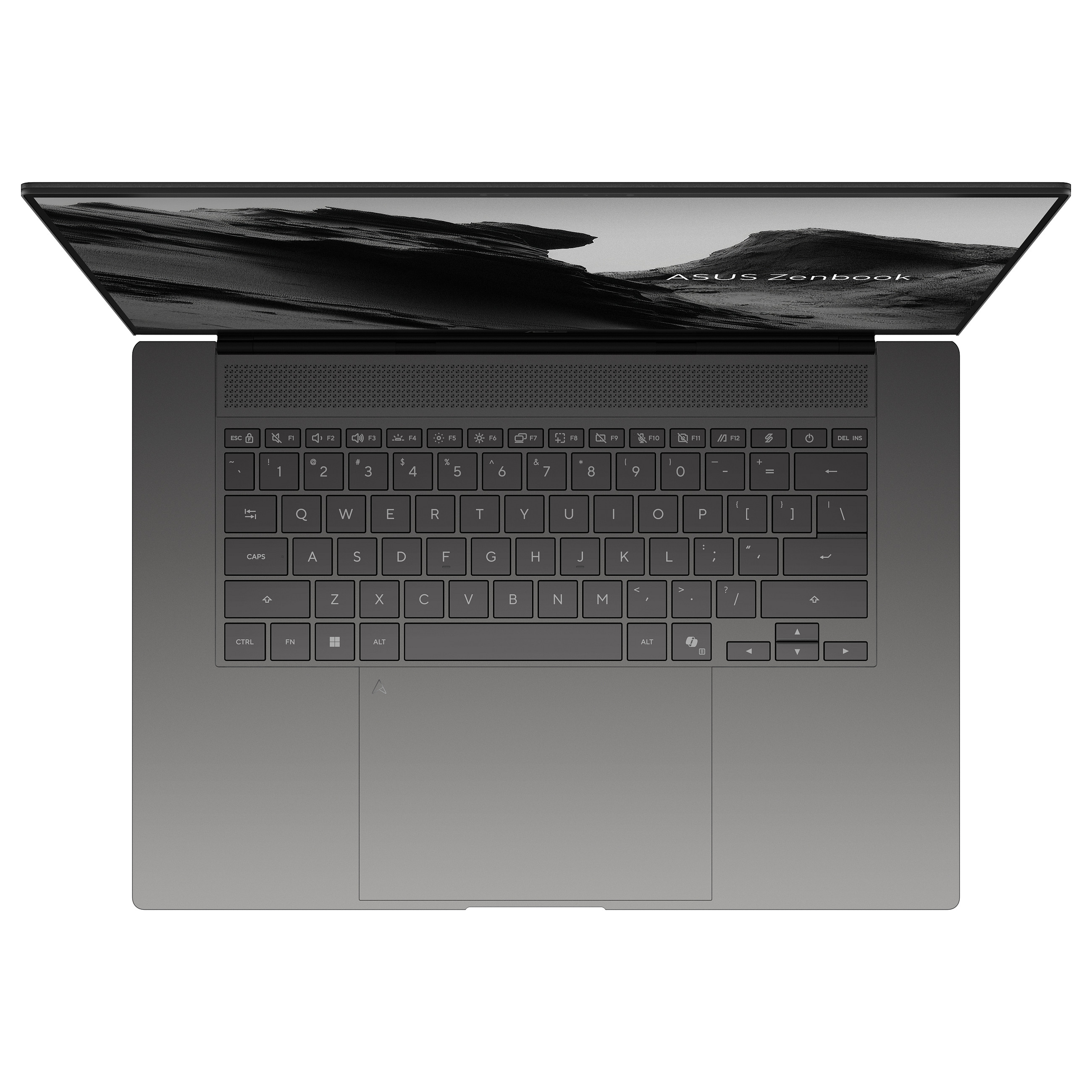Laptop ASUS Zenbook S 16 (16", OLED, 3K, AMD Ryzen AI 9 465, 32GB, 1TB SSD, AMD Radeon 880M, Windows 11 Home, Non-HR tipkovnica, Siva)-2