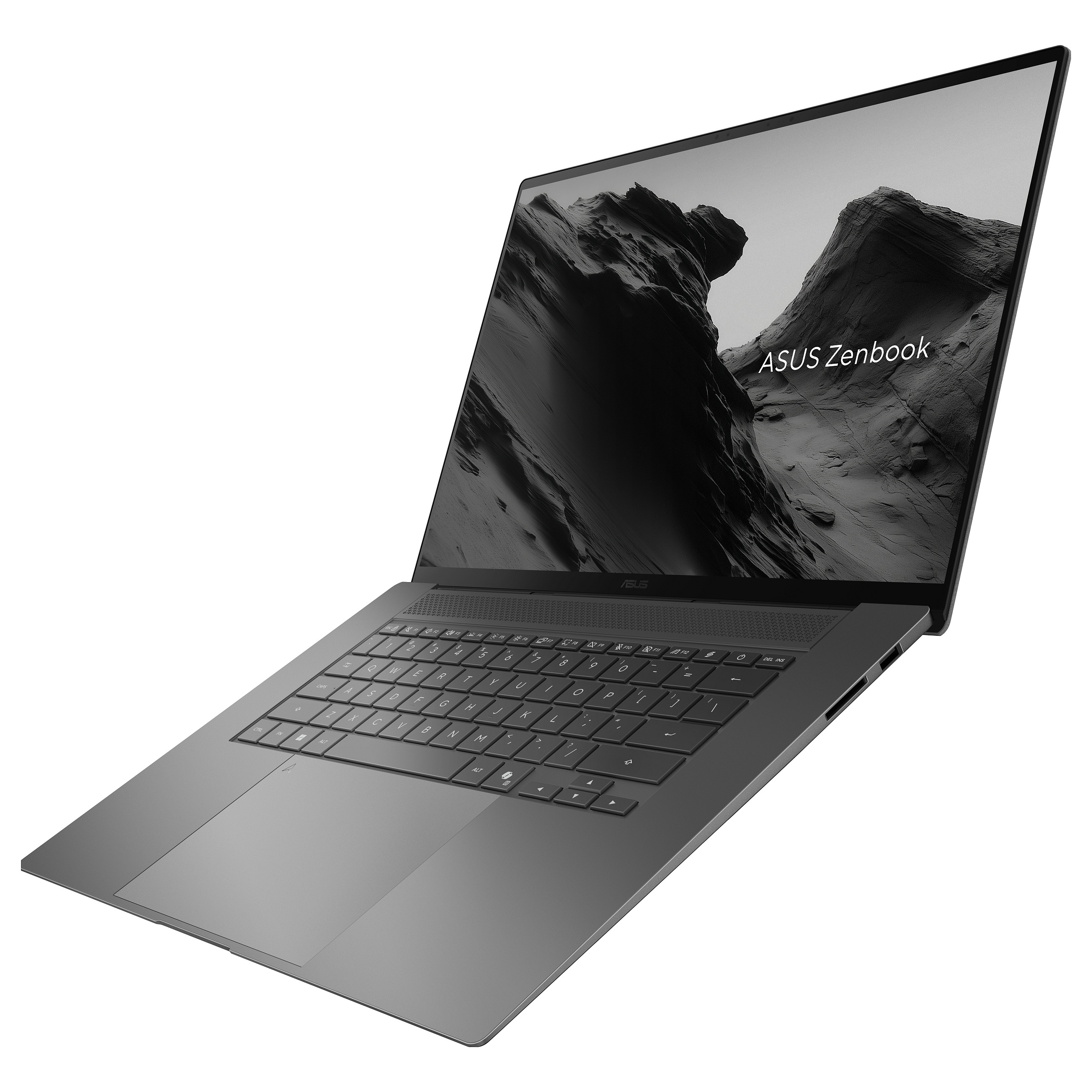Laptop ASUS Zenbook S 16 (16", OLED, 3K, AMD Ryzen AI 9 465, 32GB, 1TB SSD, AMD Radeon 880M, Windows 11 Home, Non-HR tipkovnica, Siva)-3
