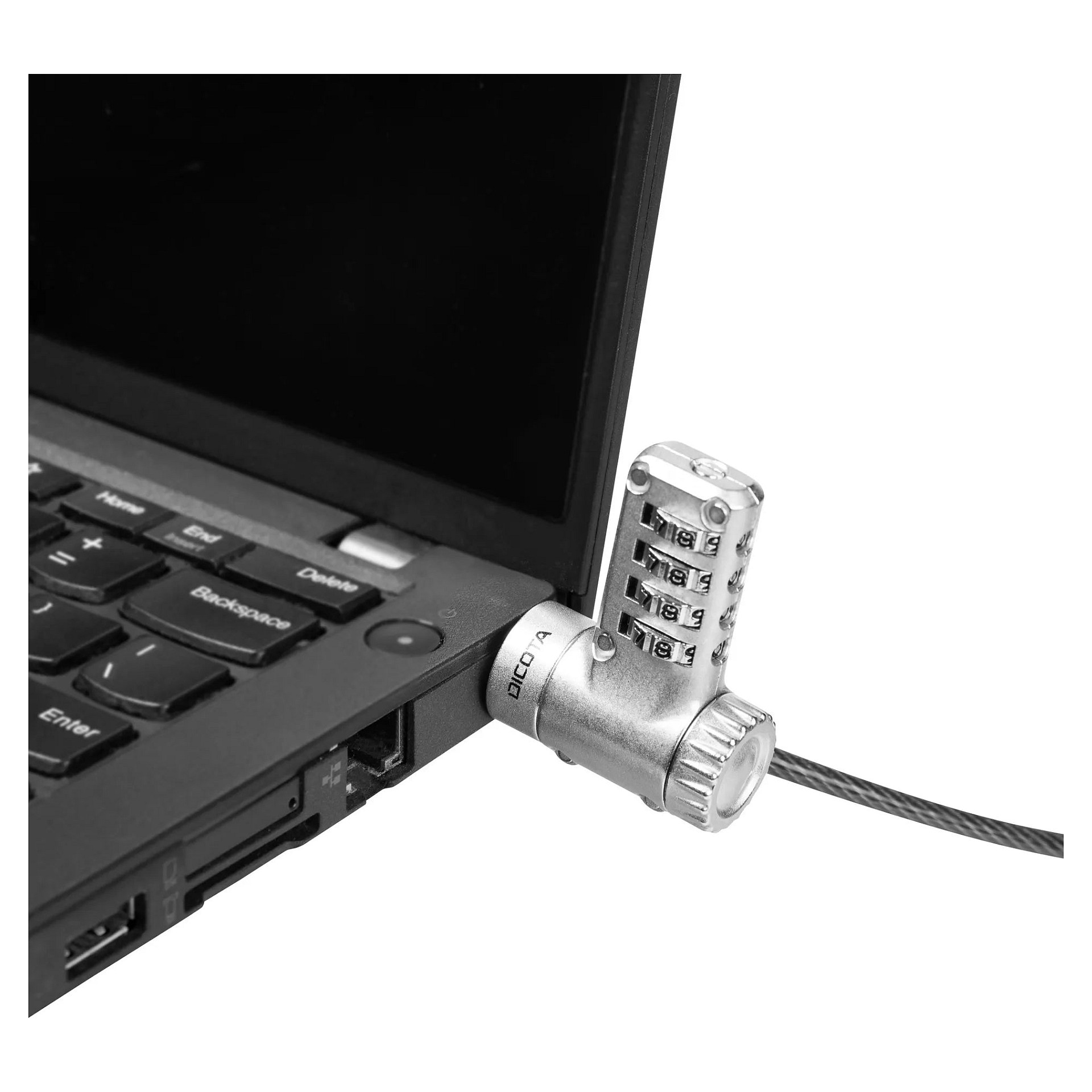 Dicota UNIVERSAL SECURITY 3-IN-1 CABLE-4