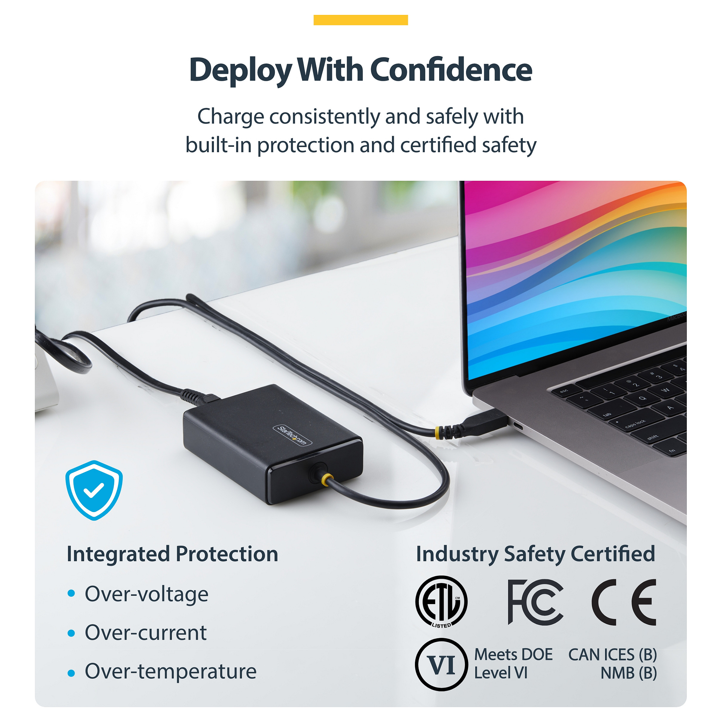 StarTech 100W USB-C LAPTOP CHARGER-11