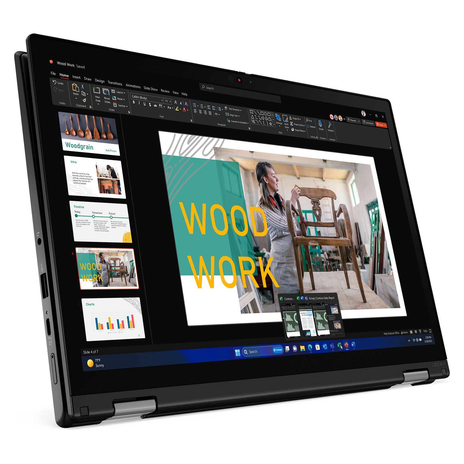 Lenovo ThinkPad L13 2-in-1 G5 CU5-135U/32GB/256SSD/W11 Pro-17