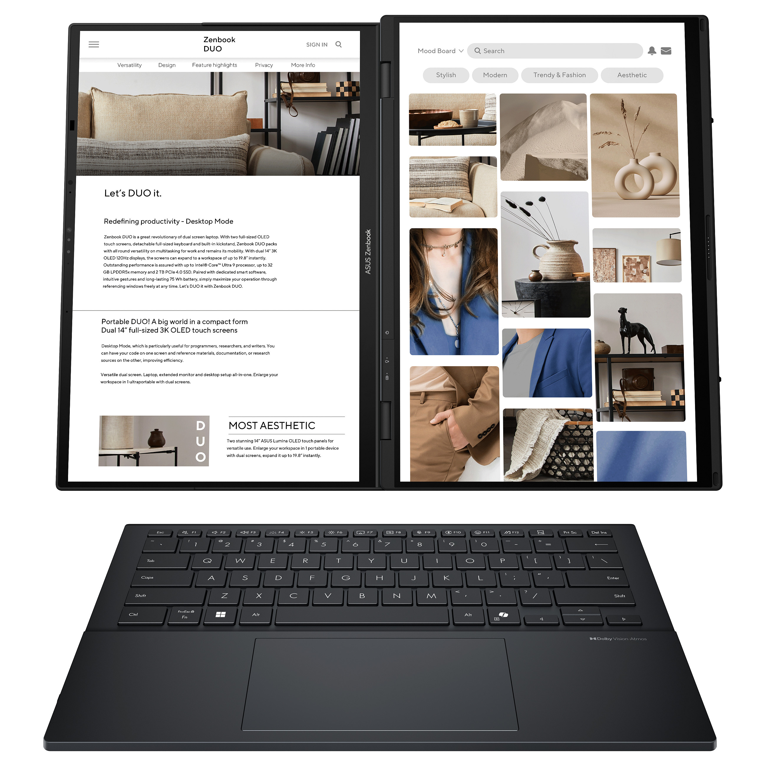 ASUS Zenbook Duo UX8406CA-QL194W CU9-285H/32GB/1TBSSD/W11 Home-4