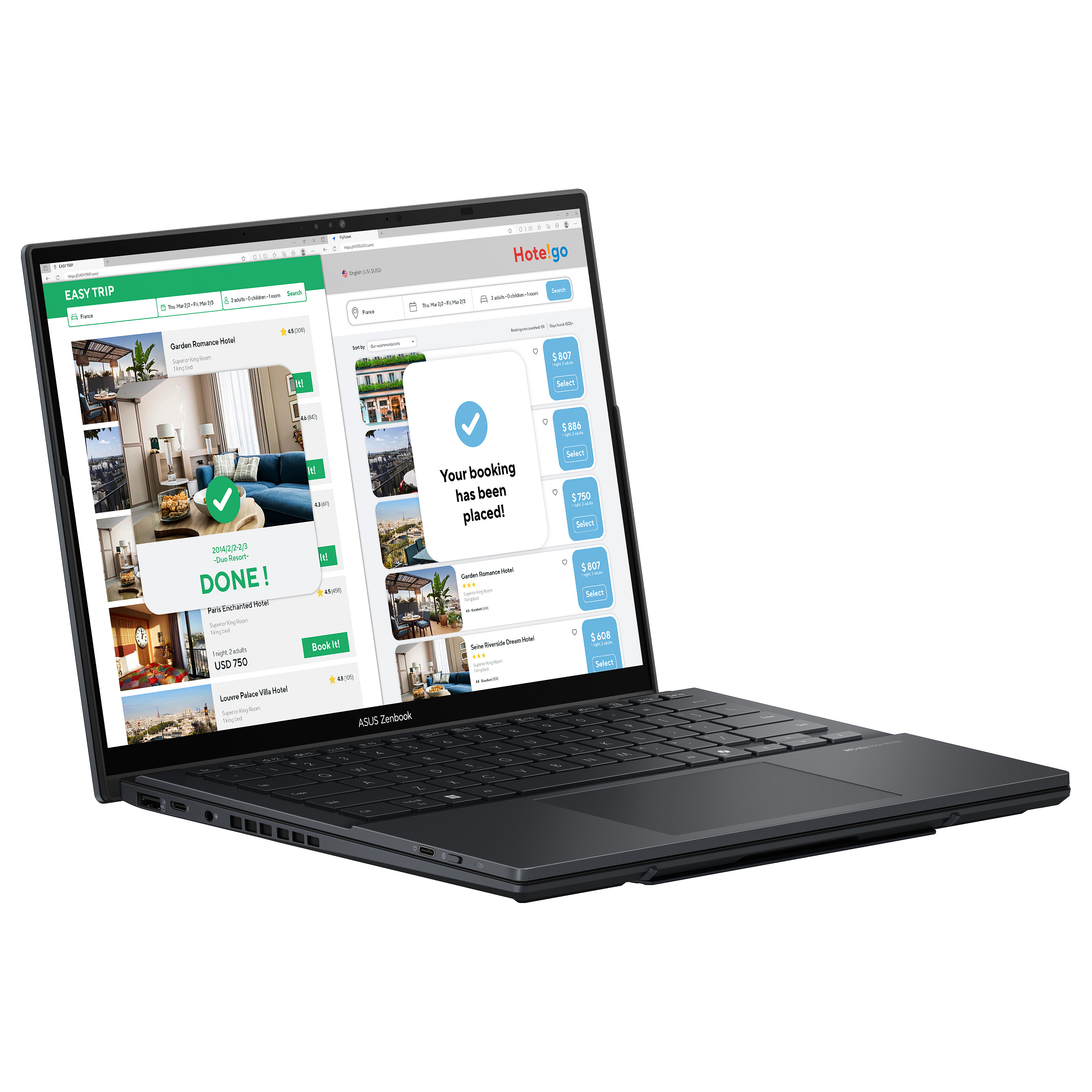 Laptop ASUS Zenbook Duo UX8406CA-QL055W (14", OLED, 3K, Intel Core Ultra 9 285H, 16GB, 1TB SSD, Intel Arc Graphics, Windows 11 Home, Non-HR tipkovnica, Inkwell Gray)-8