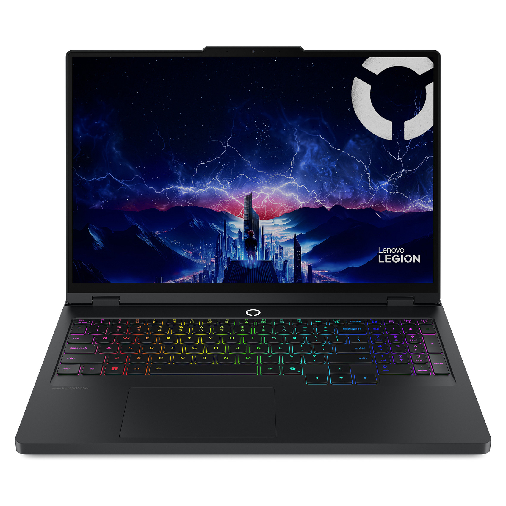 Laptop LENOVO Legion Pro 5 16IAX10 (16", OLED, WQXGA, Intel Core Ultra 7 255HX, 32GB, 1TB SSD, NVIDIA GeForce RTX 5070, Windows 11 Home, Non-HR tipkovnica, Crna)-0