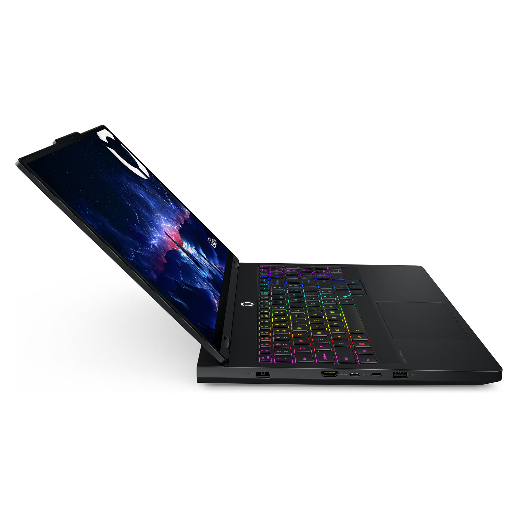 Laptop LENOVO Legion Pro 5 16IAX10 (16", OLED, WQXGA, Intel Core Ultra 7 255HX, 32GB, 1TB SSD, NVIDIA GeForce RTX 5070, Windows 11 Home, Non-HR tipkovnica, Crna)-5