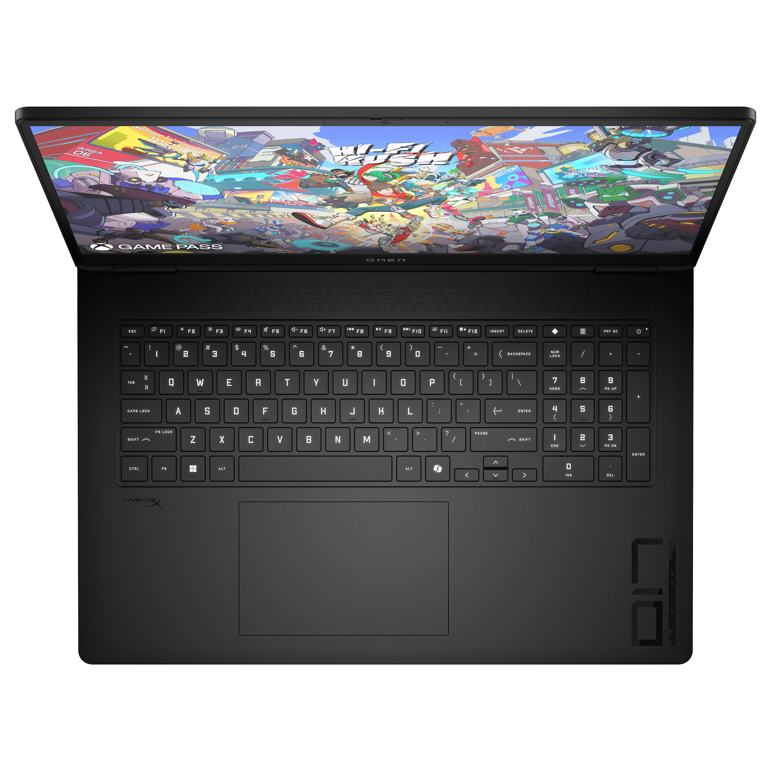 Laptop HP OMEN 17-db1173ng (17.3", QHD, AMD Ryzen AI 7 350, 32GB, 1TB SSD, NVIDIA GeForce RTX 5060, Windows 11 Home, DE tipkovnica, Crna)-10