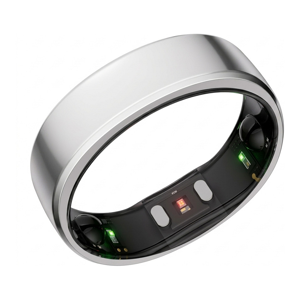 RingConn Smart Ring Gen2 fÃ¼r Frauen und MÃ¤nner - Schlaf- und Fitness Tracking Wearable - Herzfrequenz - Zukunftssilber GrÃ¶ÃŸe 10