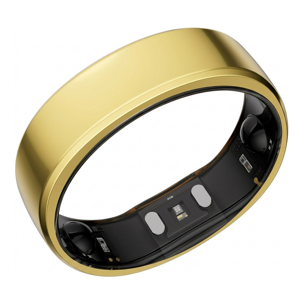 RingConn Smart Ring Gen2 fÃ¼r Frauen und MÃ¤nner - Schlaf- und Fitness Tracking Wearable - Herzfrequenz - KÃ¶niggold GrÃ¶ÃŸe 7