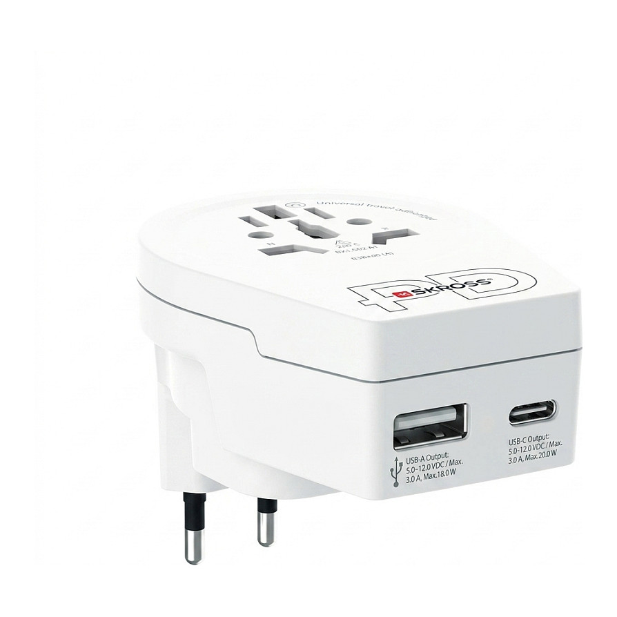 SKROSS World to UK USB AC20PD-0