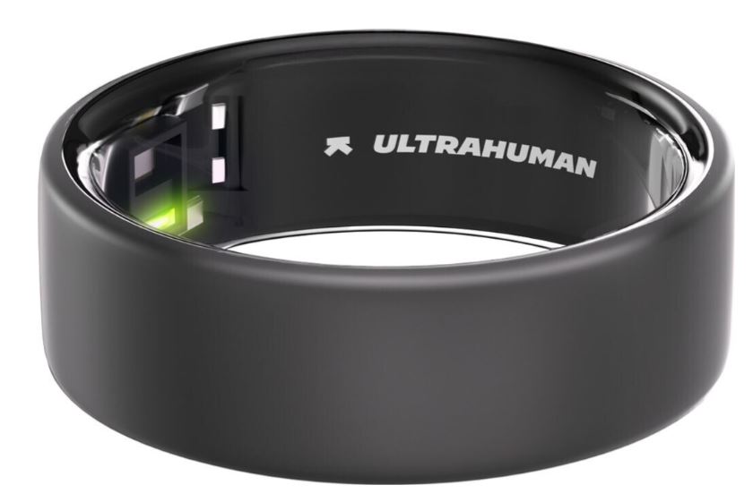 ULTRAHUMAN Ring Air - Smart Ring fÃ¼r Frauen und MÃ¤nner - Schlaf -und Fitness Tracking Wearable - Herzfrequenz - Smartring Matte Grey GrÃ¶ÃŸe 11-0