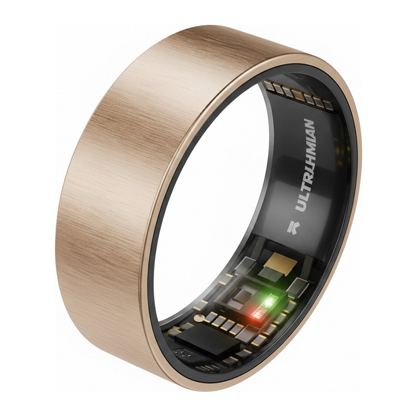 ULTRAHUMAN Ring Air - Smart Ring fÃ¼r Frauen und MÃ¤nner - Schlaf -und Fitness Tracking Wearable - Herzfrequenz - Smartring Rose Gold GrÃ¶ÃŸe 11-0