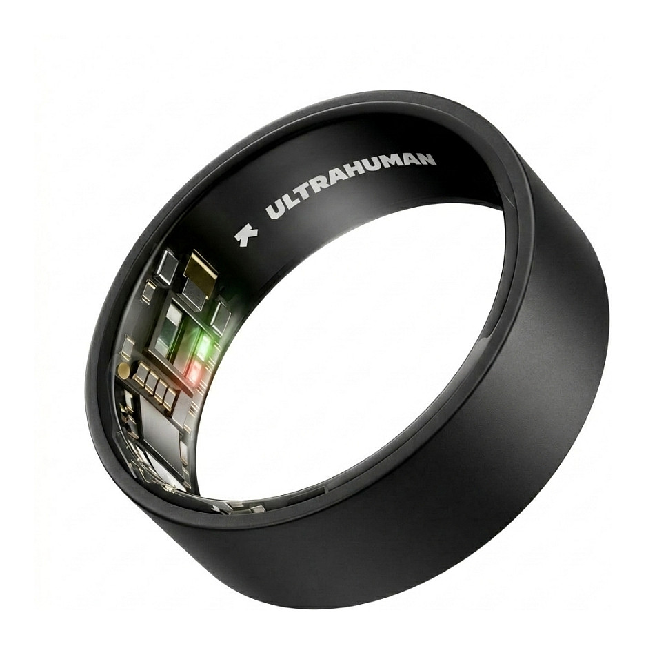 ULTRAHUMAN Ring Air - Smart Ring fÃ¼r Frauen und MÃ¤nner - Schlaf -und Fitness Tracking Wearable - Herzfrequenz - Smartring Matte Grey GrÃ¶ÃŸe 12
