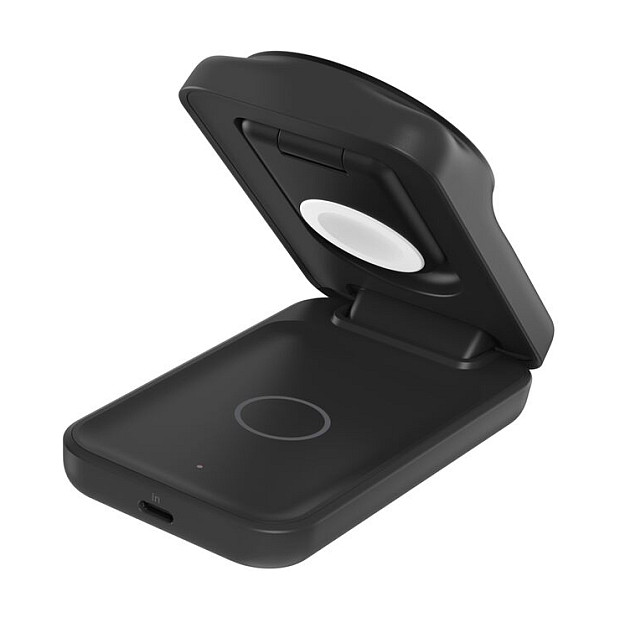 Bežični punjač BELKIN BoostCharge Pro 3-u-1 Qi2 sklopivi crna boja (WIZ036)-2