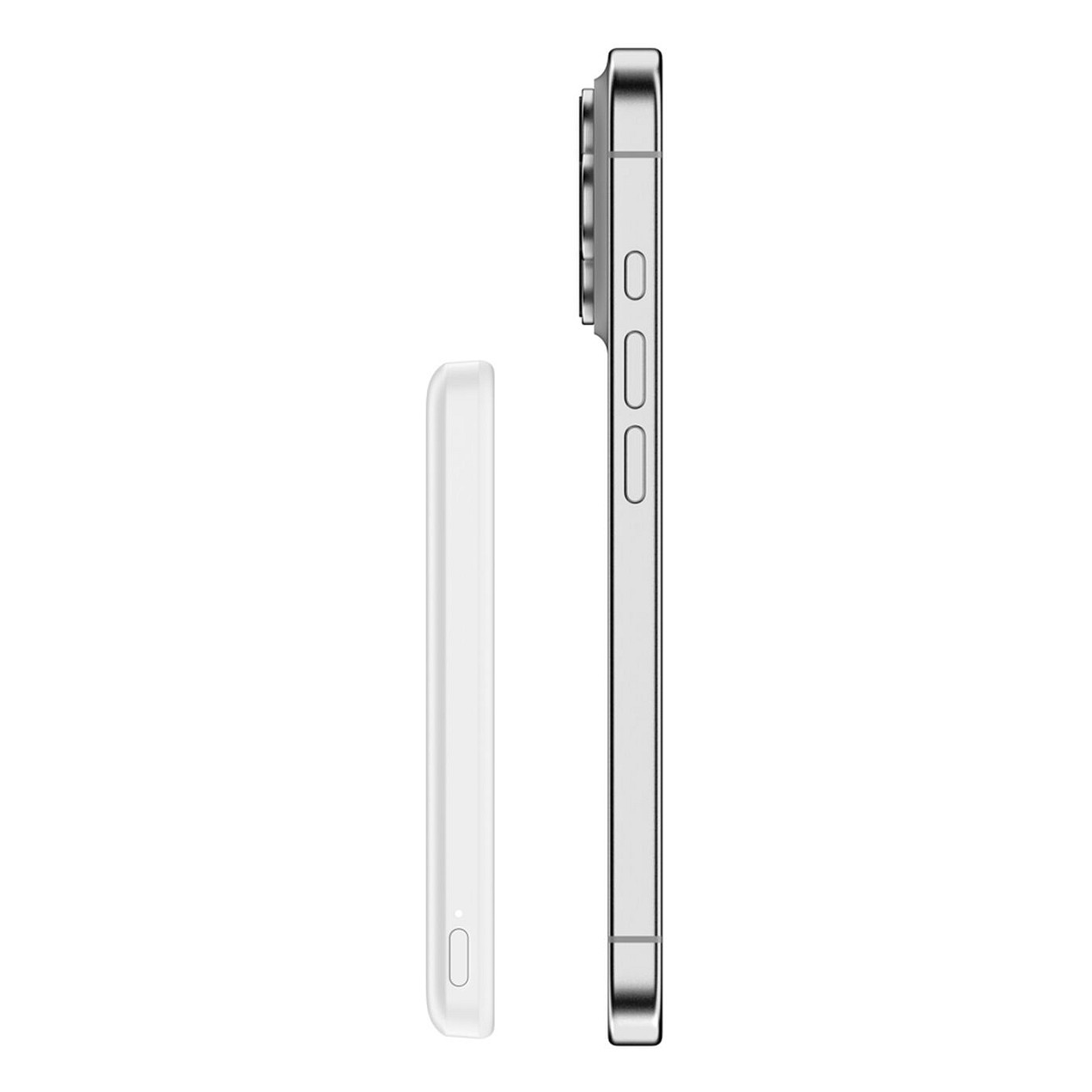 Belkin BoostCharge Slim 5000mAh mag.Powerb. 7,5W wei BPD010hqWH-5