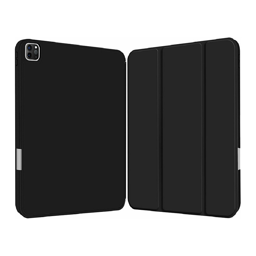 Zaštitna preklopna torbica 4SMARTS FolioCase Basic za Apple iPad Pro 11" (M4, 2024), crna boja-0