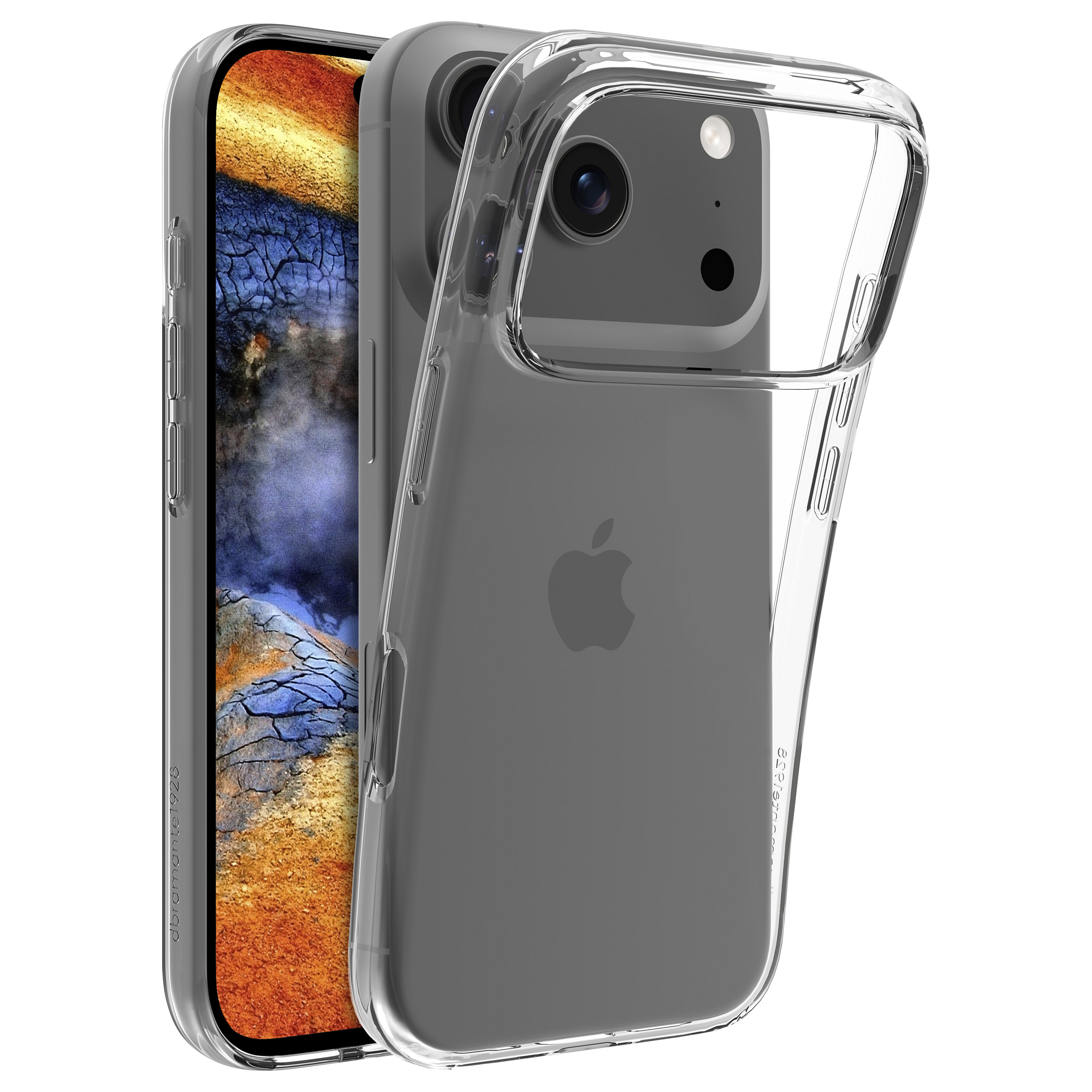 Zaštitna maska DBRAMANTE1928 Nuuk za Apple iPhone 17 Pro, prozirna-0