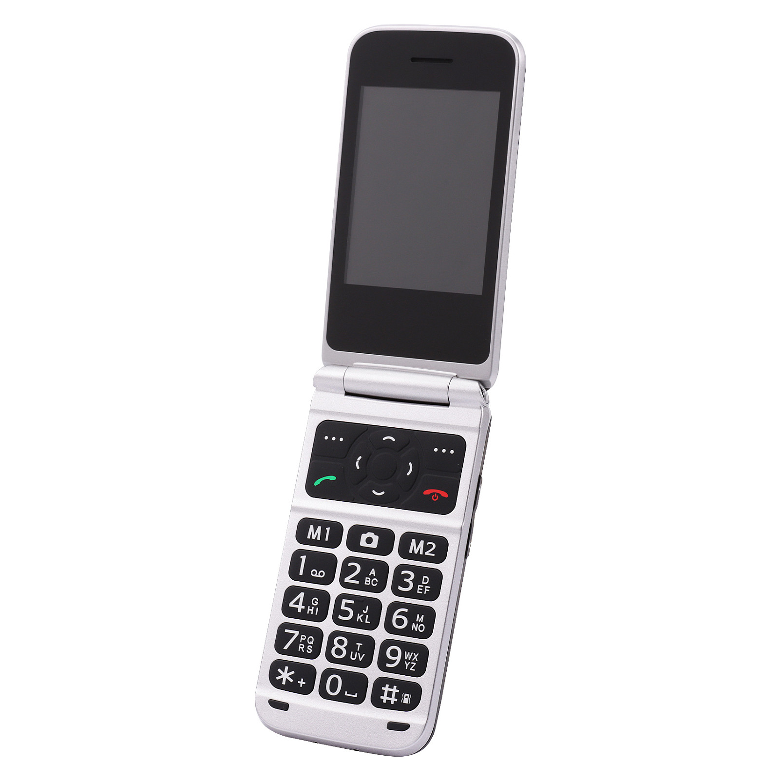 Mobitel OLYMPIA Vitus 4G (2.8", 4G, preklopni, SOS, 1600 mAh, crna boja)-1