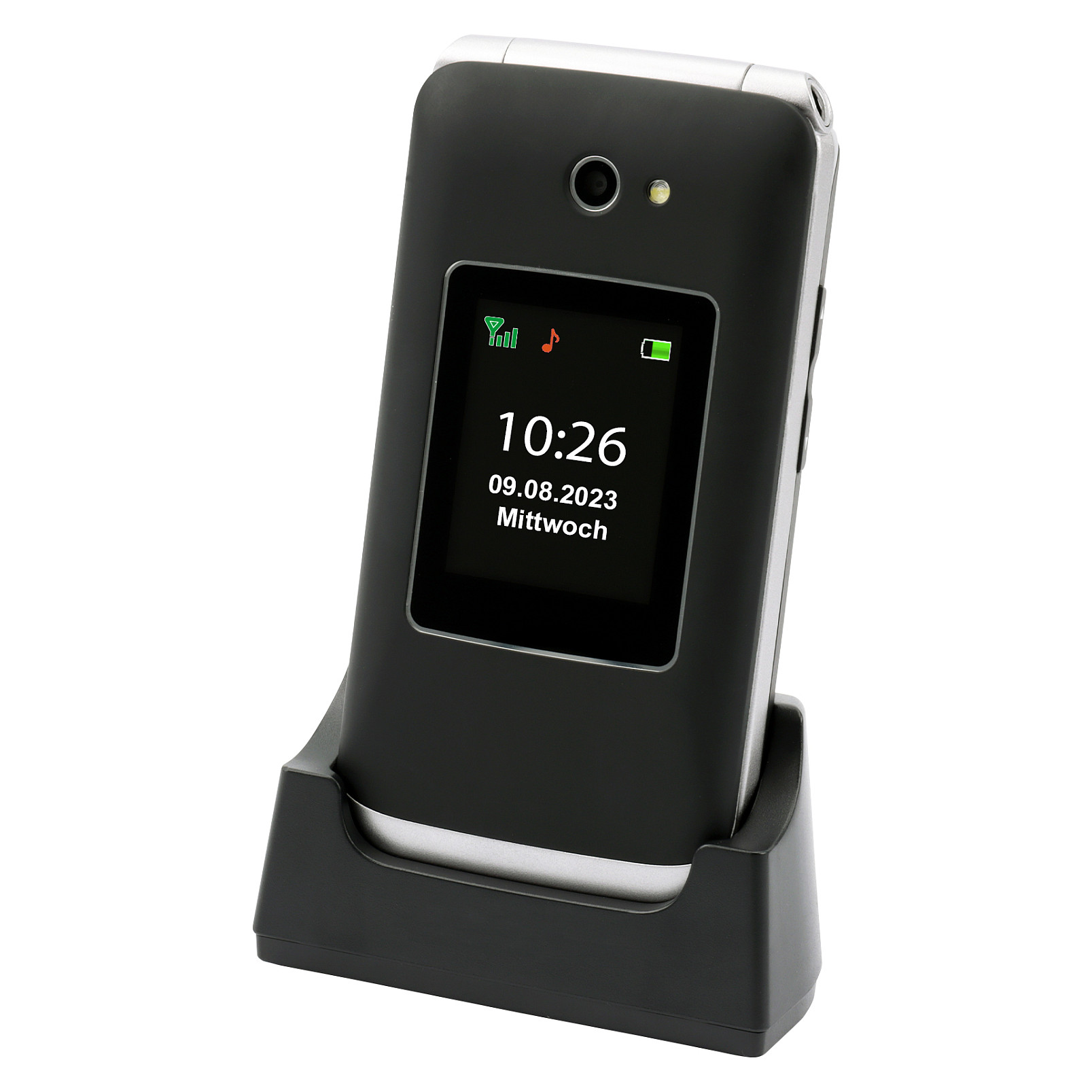 Mobitel OLYMPIA Vitus 4G (2.8", 4G, preklopni, SOS, 1600 mAh, crna boja)-2
