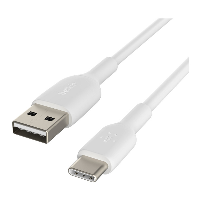 Belkin USB-C/USB-A Kabel PVC, 15cm, weiÃŸ