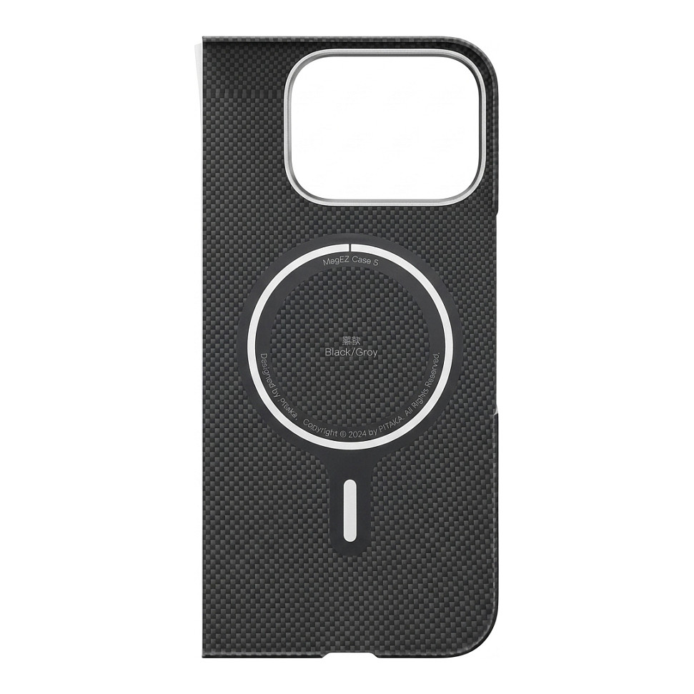 Maska PITAKA MagEZ Case 5 za Google Pixel 9 Pro Fold (Black/Grey Twill)-0