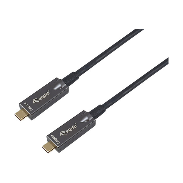 Kabel EQUIP USB-C 3.2 Gen 2x2 AOC 8K 20Gbps PD 60W, 5m-0