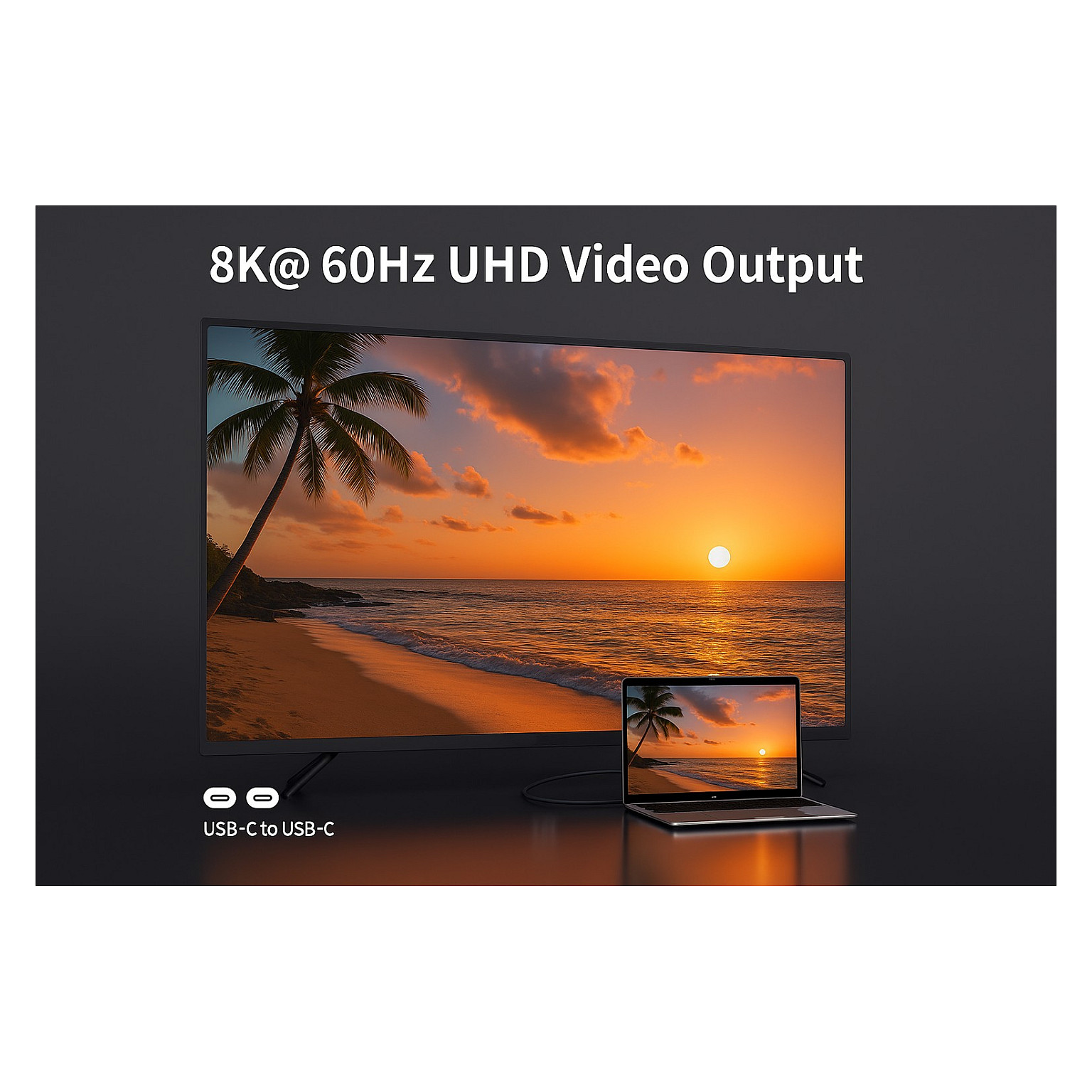 Aktivni optički kabel EQUIP USB-C 3.2 Gen 2 10m (8K, 60W PD)-4