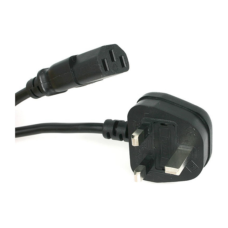 Strujni kabel STARTECH 1m (UK BS 1363 na C13) - PXT101UK1M-3