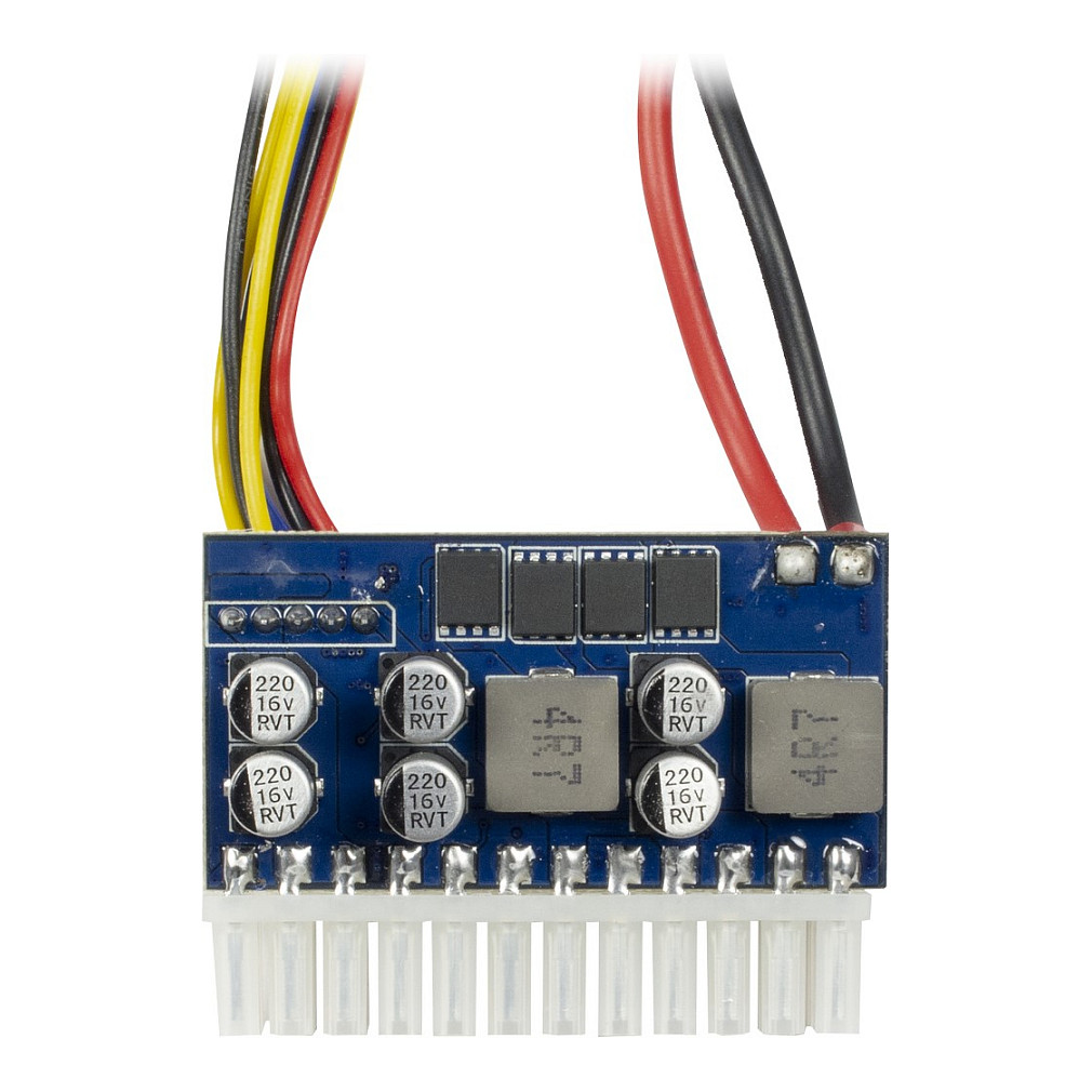 Inter-Tech Stromkabel - power DC jack, ATX, 20-polig zu interne Stromversorgung, 4-polig, SATA-Stromstecker, 4-Pin interner Netzanschluss (12 V)-1
